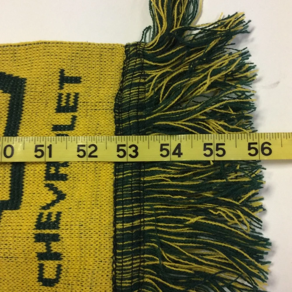Oakland A’s Cespedes #52 Green/Yellow Unisex Scarf